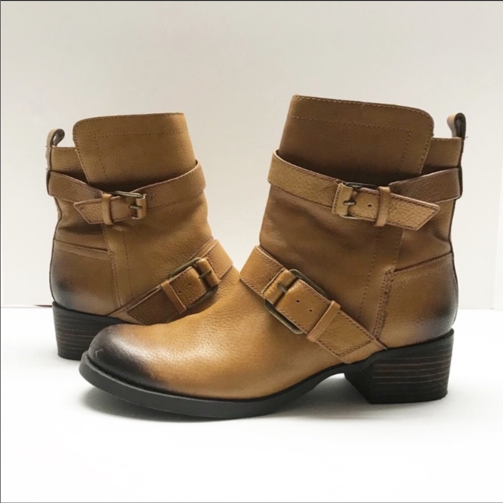 LUCKY BRAND Moto Boots | 9.5 | Brown